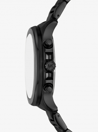 Michael Kors Oversized Sage Black-Tone Watch