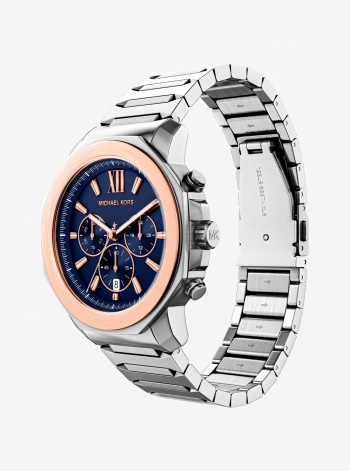 Michael Kors Oversized Prescott Two-Tone Watch