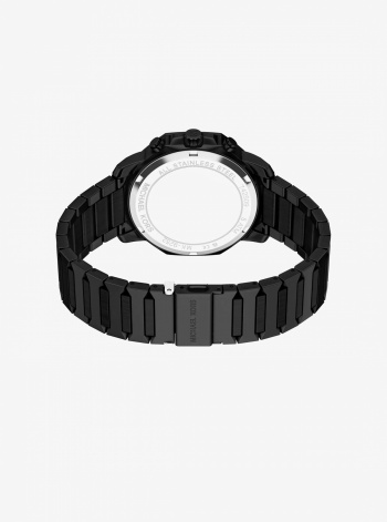 Michael Kors Oversized Prescott Black-Tone Watch