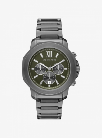 Michael Kors Mens Oversized Prescott Gunmetal Watch