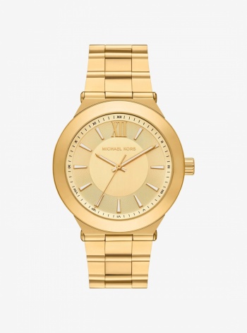 Michael Kors Oversized Billie Gold-Tone Watch