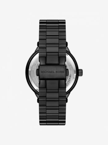 Michael Kors Oversized Billie Black-Tone Watch