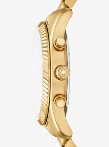 Michael Kors Oversized Lexington Gold-Tone Watch