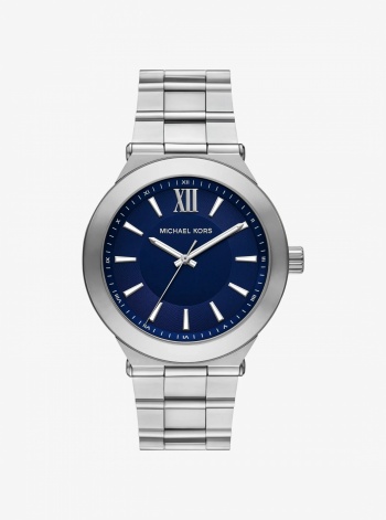 Michael Kors Oversized Billie Silver-Tone Watch