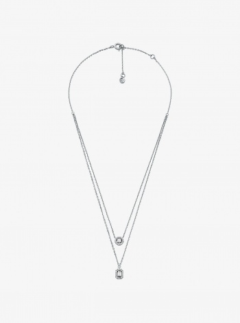 Michael Kors Precious Metal-Plated Double Layered Necklace