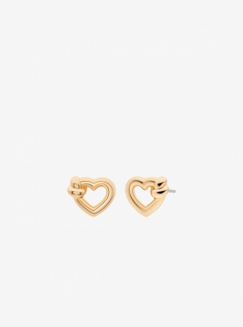 Knotted Heart Necklace and Earrings Gift Set