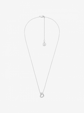 Knotted Heart Necklace and Earrings Gift Set