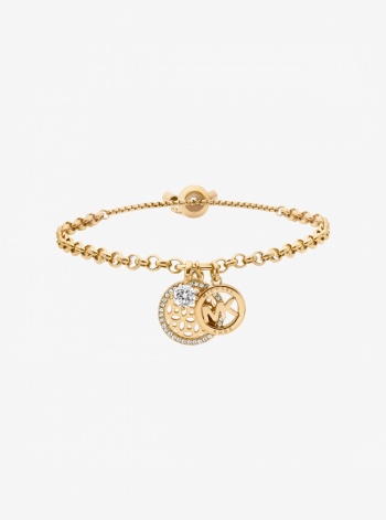 Pavé Charms Slider Bracelet