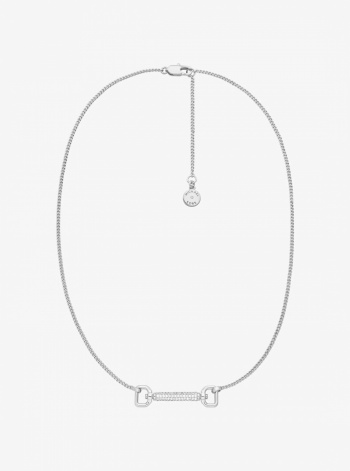 Pavé Horsebit Necklace