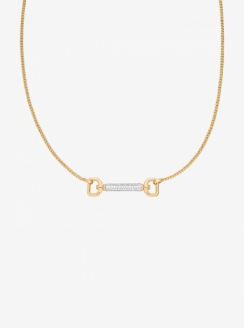 Pavé Horsebit Necklace