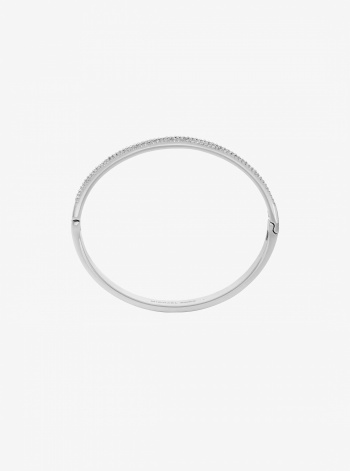 Perforated Logo Bangle