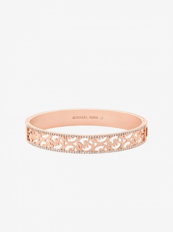 Pavé Logo Bangle
