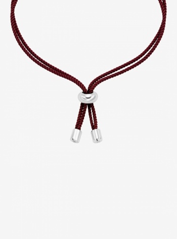 Horsebit Cord Slider Bracelet