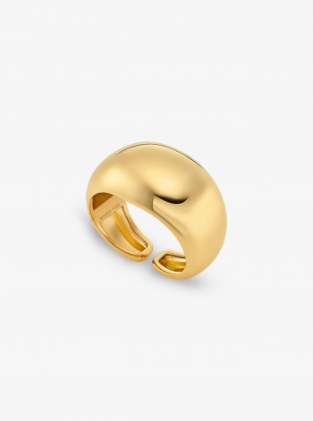 Michael Kors Large Precious Metal-Plated Brass Bubble Cuff