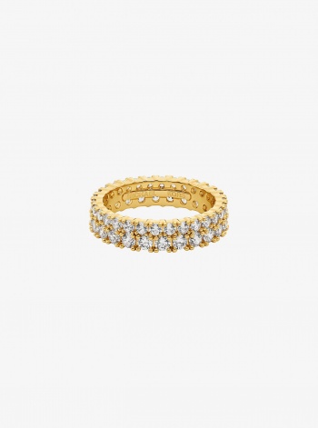 Michael Kors Double Pavé Ring