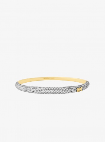 Michael Kors Pavé Two-Tone Dome Bangle