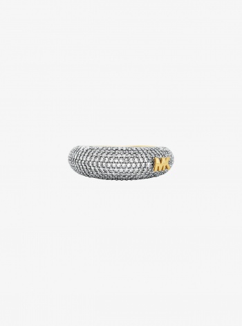 Michael Kors Pavé Two-Tone Dome Ring