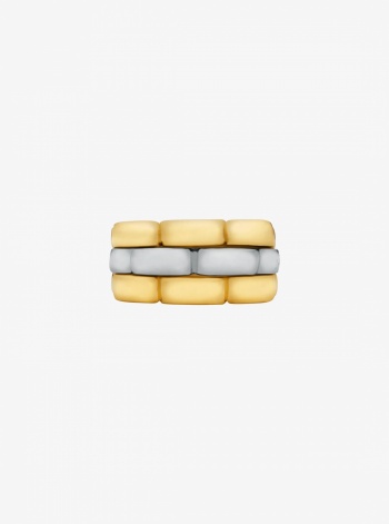 Michael Kors Two-Tone 3-Link Ring