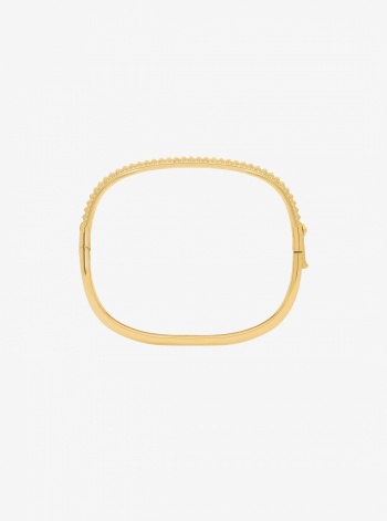 Michael Kors Pavé Gold-Tone Brass Bracelet