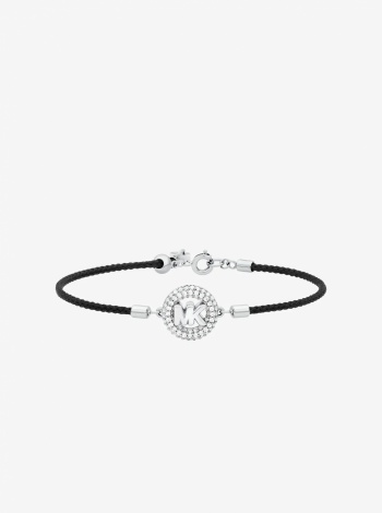 Michael Kors Pavé Logo Corded Bracelet