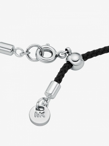 Michael Kors Pavé Logo Corded Bracelet
