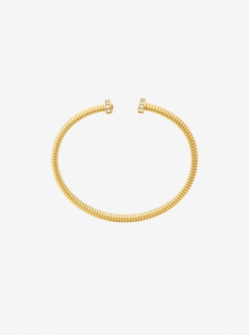Michael Kors Ribbon Flex Pavé Cuff