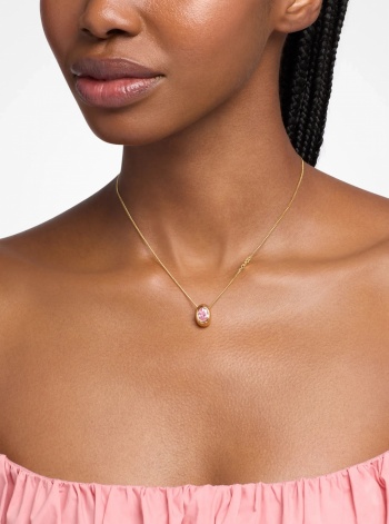Michael Kors Oval Stone Pendant Necklace