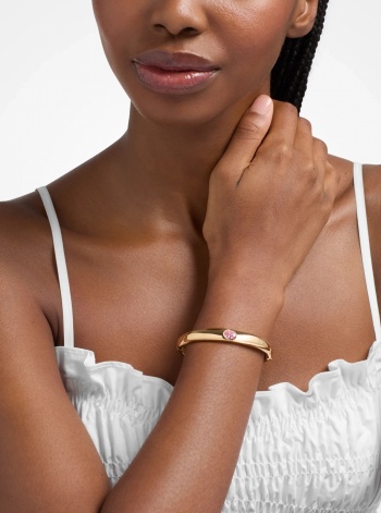 Michael Kors Oval Stone Bangle
