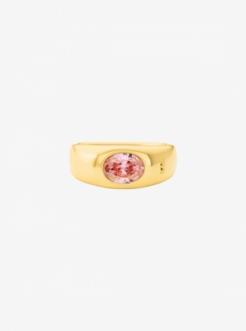 Michael Kors Oval Stone Signet Ring