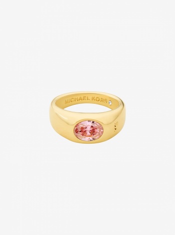 Michael Kors Oval Stone Signet Ring