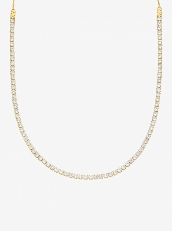 Michael Kors Pavé Tennis Necklace
