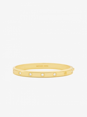 Michael Kors Cubic Zirconia Logo Bangle