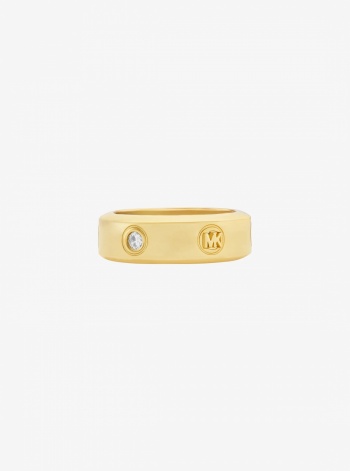 Michael Kors Pavé Logo Ring