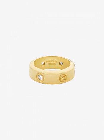 Michael Kors Pavé Logo Ring