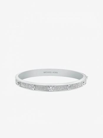 Michael Kors Pavé Logo Stud Bangle