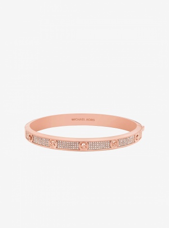 Michael Kors Pavé Logo Stud Bangle