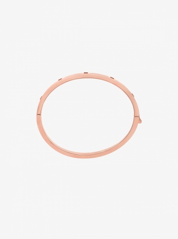 Michael Kors Pavé Logo Stud Bangle