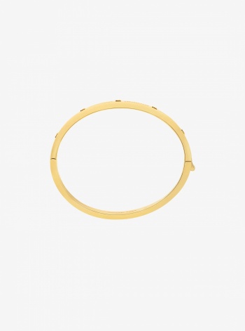 Michael Kors Pavé Logo Stud Bangle