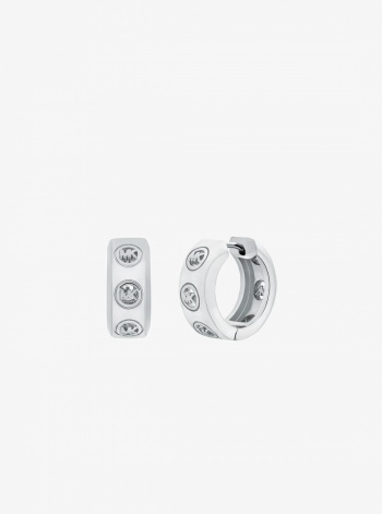 Michael Kors Logo Huggie Earrings