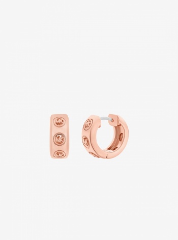 Michael Kors Logo Huggie Earrings