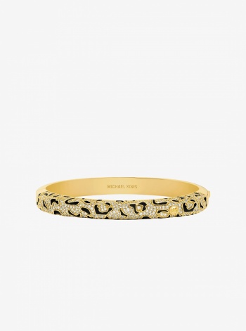 Michael Kors Pavé Leopard Bangle