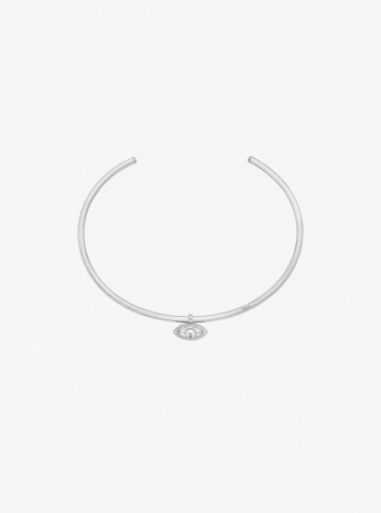 Michael Kors Marquise Cut Cubic Zirconia Collar Necklace