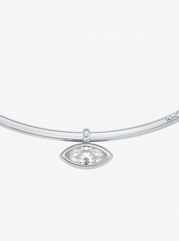 Michael Kors Marquise Cut Cubic Zirconia Collar Necklace