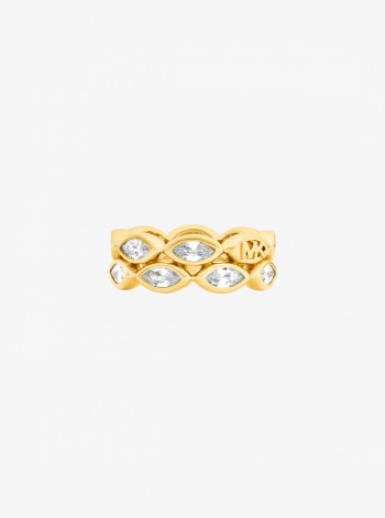 Michael Kors Marquise Cut Cubic Zirconia Tennis Ring
