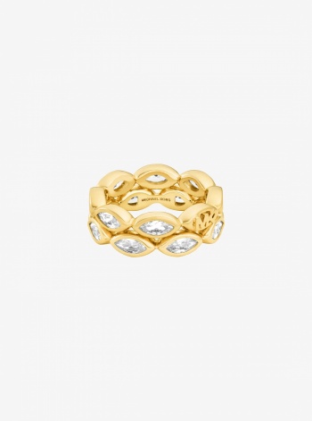 Michael Kors Marquise Cut Cubic Zirconia Tennis Ring
