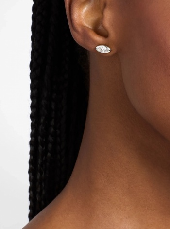Michael Kors Marquise Cut Cubic Zirconia Stud Earrings