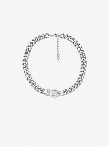 Michael Kors Buckle Chain-Link Necklace