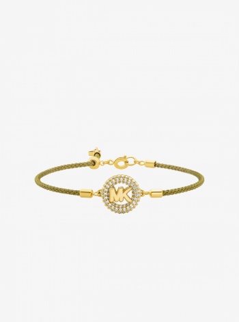 Michael Kors Pavé MK Pop Charm Cord Slider Bracelet