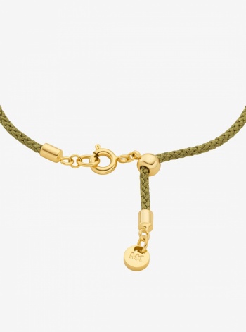 Michael Kors Pavé MK Pop Charm Cord Slider Bracelet