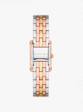 Mini Monroe Pavé Tri-Tone Watch